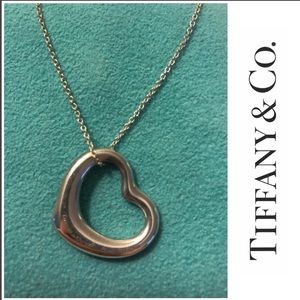 Tiffany & Co. Elsa Peretti Open Heart Necklace